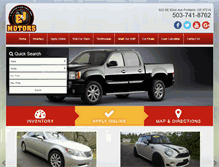 Tablet Screenshot of eandjmotors.com